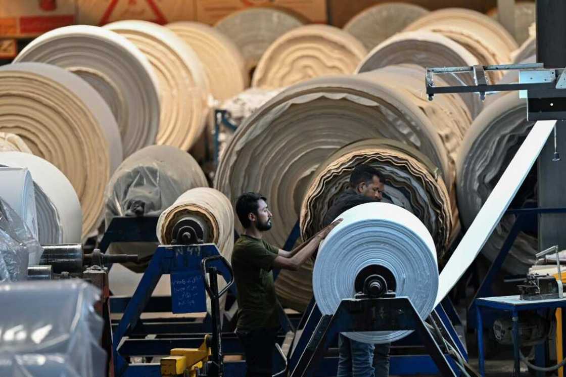 The textile and clothing sector employs around 40 percent of the country's 20 million-strong industrial workforce The textile and clothing sector employs around 40 percent of the country's 20 million-strong industrial workforce