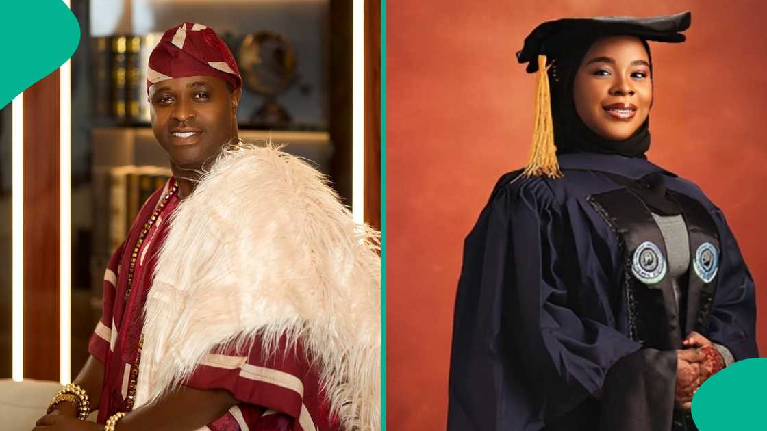 Femi Adebayo celebrates first daughter’s university graduation, showers her with prayers and makes heartfelt promise, fans join in rejoicing over Niniola Firdaos’ academic achievement. Femi Adebayo celebrates first daughter’s university graduation, showers her with prayers and makes heartfelt promise, fans join in rejoicing over Niniola Firdaos’ academic achievement.