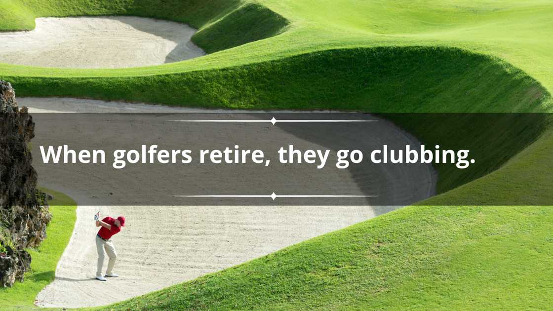 Hilarious short golf puns Hilarious short golf puns