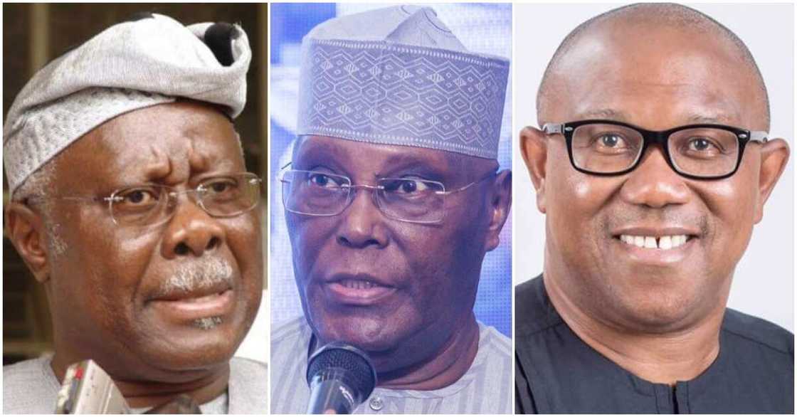 2023 general elections, PDP, Olabode George, Peter Obi, Labour Party, Atiku Abubakar 2023 general elections, PDP, Olabode George, Peter Obi, Labour Party, Atiku Abubakar