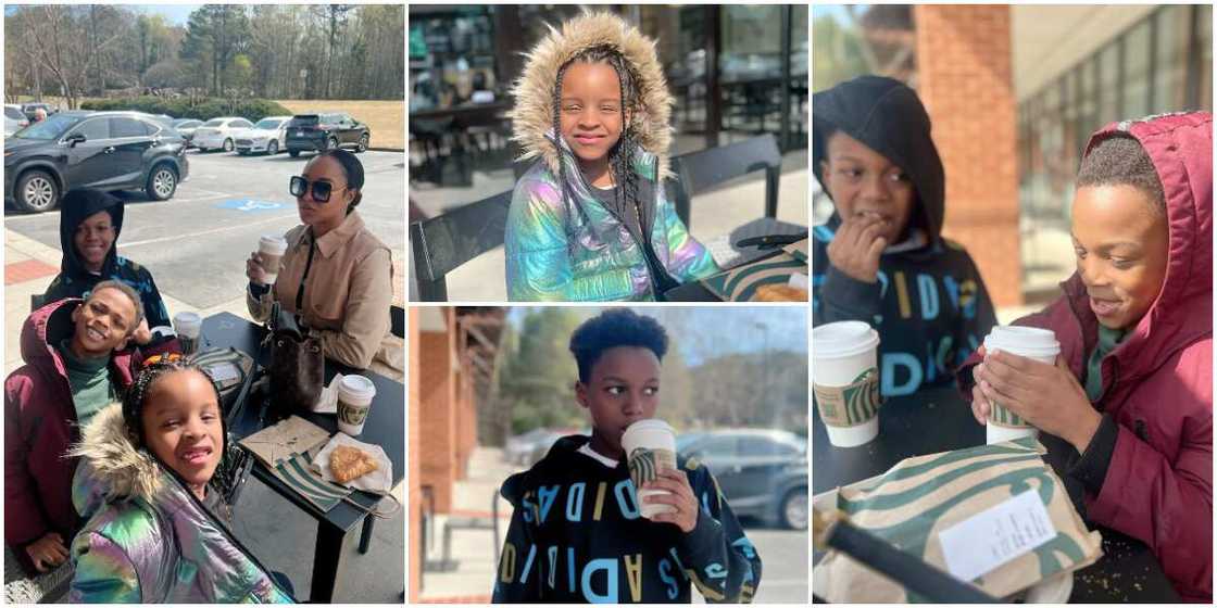 Anita Okoye and kids Anita Okoye and kids