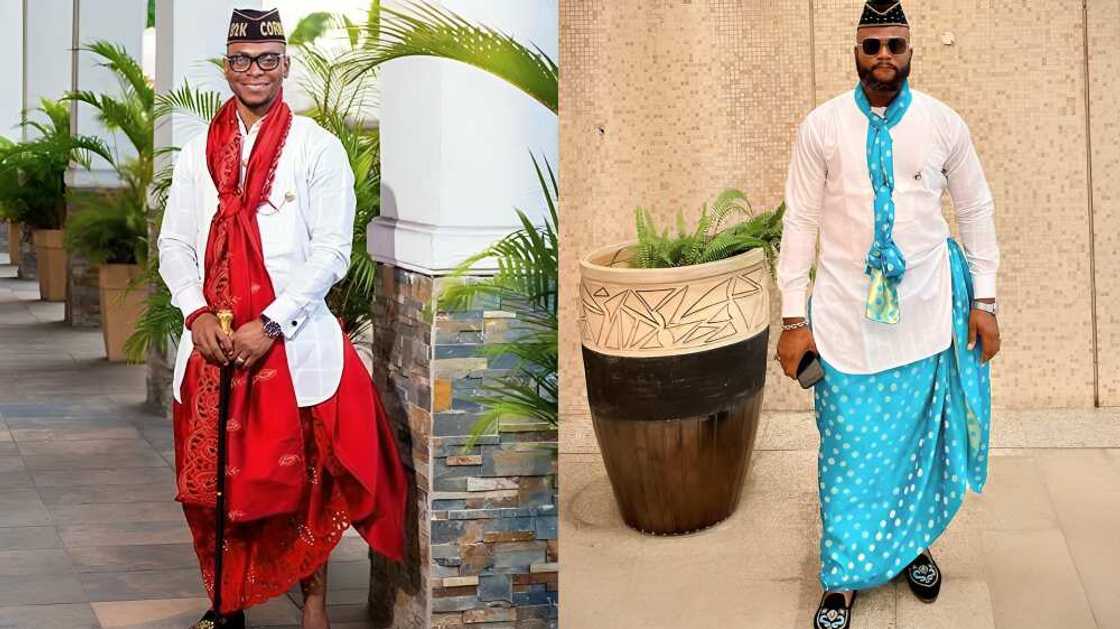 Classy Ibibio traditional attire for male Classy Ibibio traditional attire for male