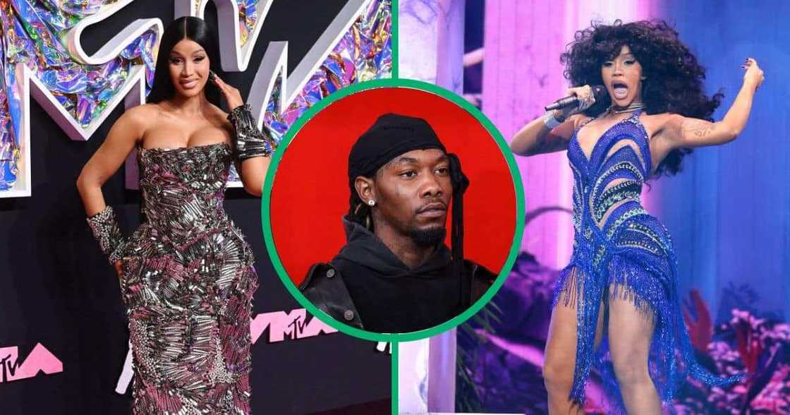 Offset cheers for Cardi B at the MTV VMAs