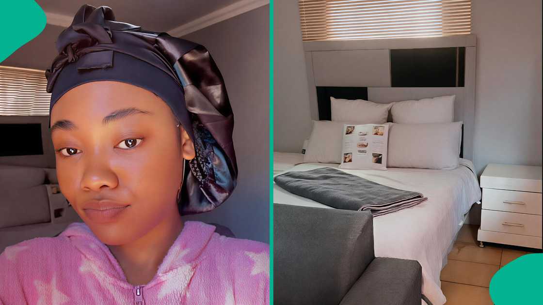 Lady posts video online as she visits her late brother's room one year after he passed away