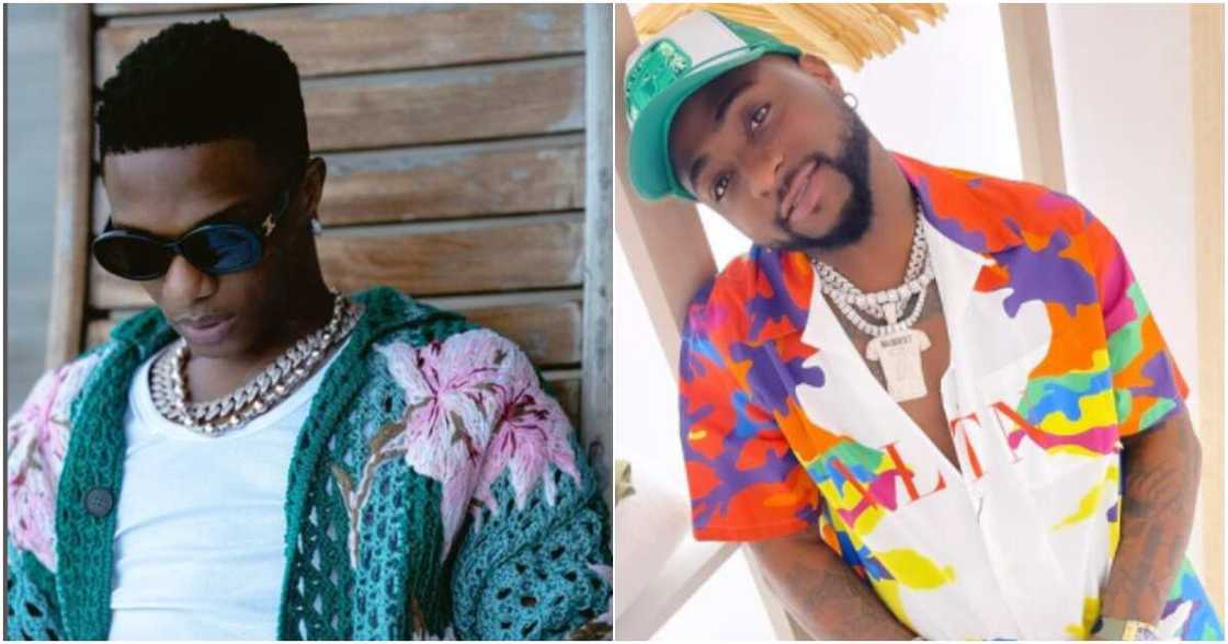 Davido and Wizkid Davido and Wizkid