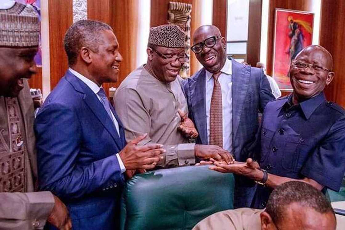 Oshiomhole, Fayemi Oshiomhole, Fayemi