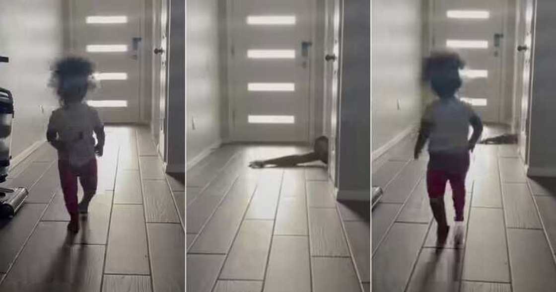 Little girl abandons dad, scream for help Little girl abandons dad, scream for help