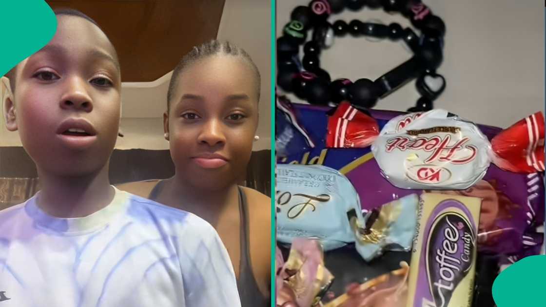 14-year-old boy plans to celebrate Valentine's day with girlfriend, sister reacts.