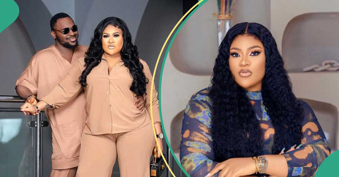 Nkechi Blessing shows face of new man Nkechi Blessing shows face of new man