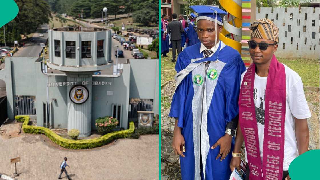 Man shares pictures as his brother schooling at University of Ibadan gets inducted into nursing profession Man shares pictures as his brother schooling at University of Ibadan gets inducted into nursing profession
