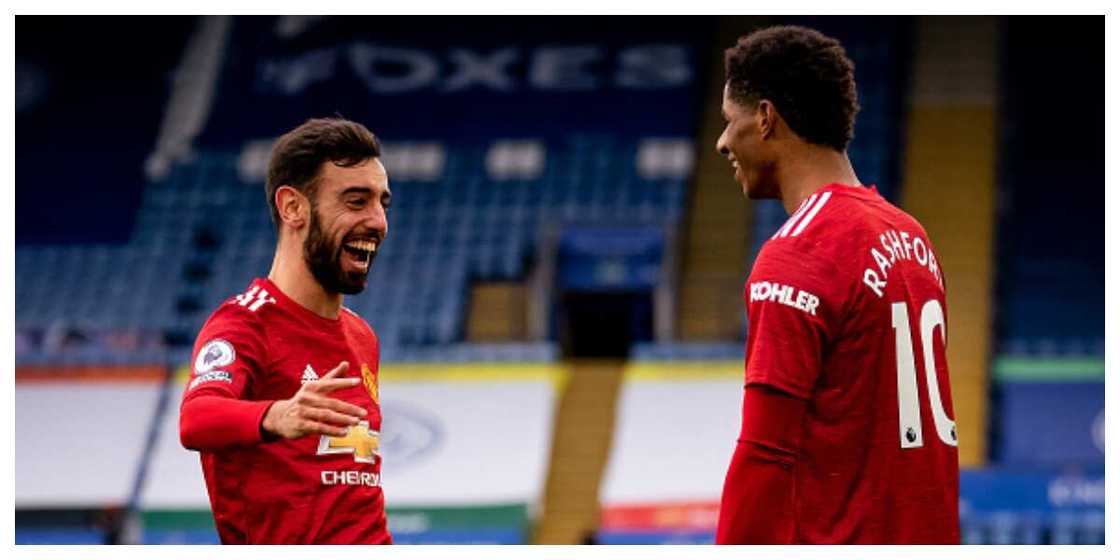 Leicester City vs Man United: Rashford Fernades score in 2-2 draw Leicester City vs Man United: Rashford Fernades score in 2-2 draw