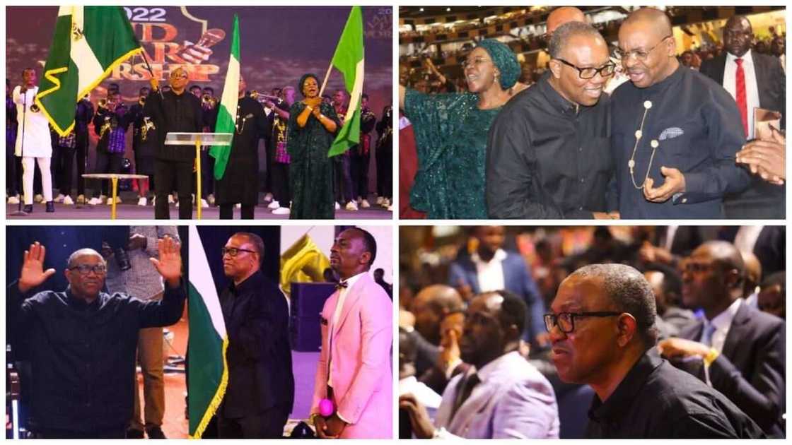 Peter Obi, Pastor Paul Enenche, Gover Emmanuel Udom, 2023 presidential election, Okowa's wife, Labour Party, Dunamis Church Peter Obi, Pastor Paul Enenche, Gover Emmanuel Udom, 2023 presidential election, Okowa's wife, Labour Party, Dunamis Church