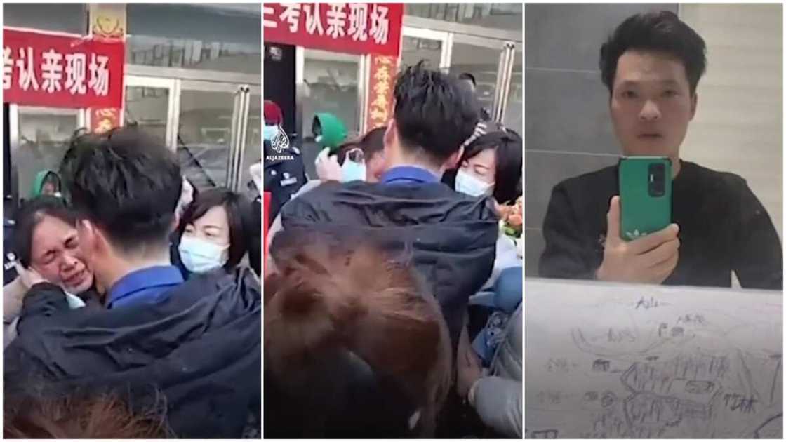 He drew a map from his memory for years. He drew a map from his memory for years.