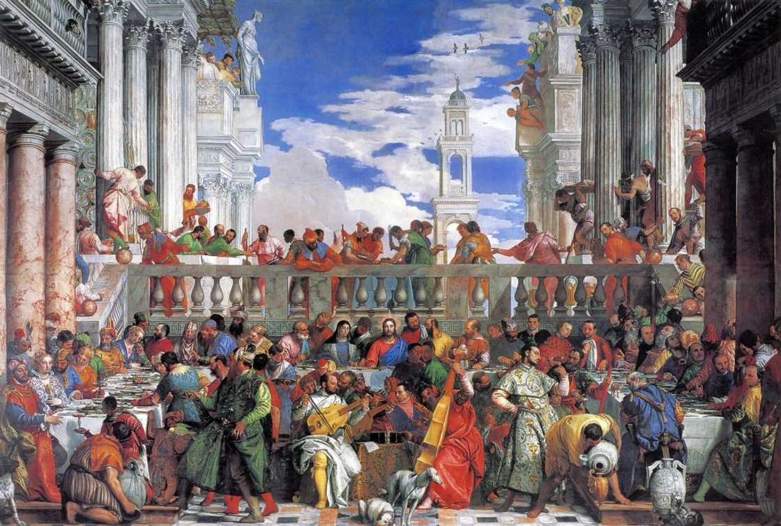 The Wedding at Cana art by Paolo Veronese The Wedding at Cana art by Paolo Veronese