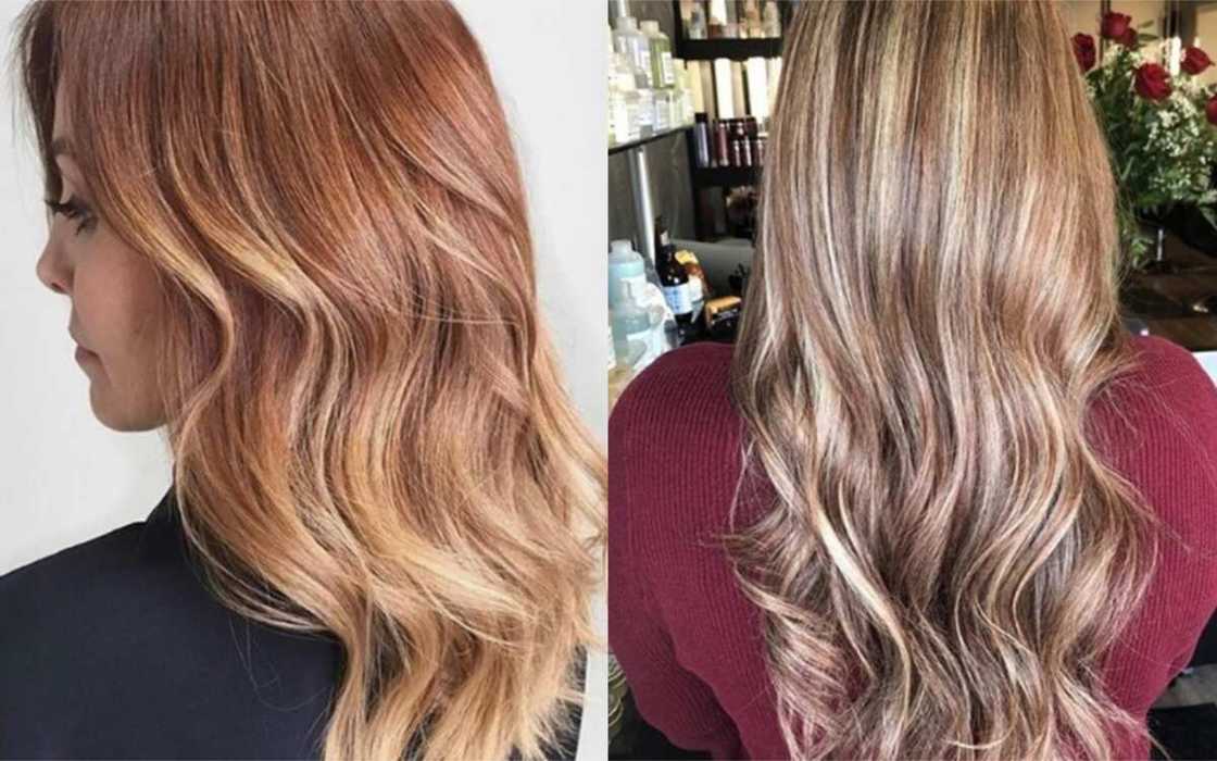Strawberry blonde highlights Strawberry blonde highlights