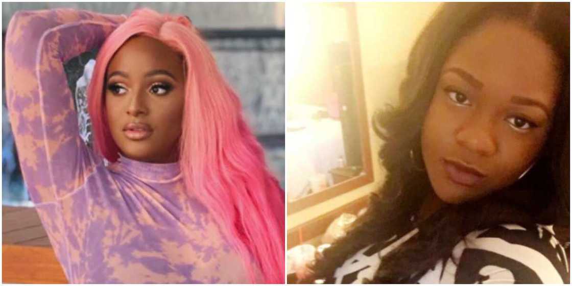 Oya arrest me: DJ Cuppy reacts as lady says she is an example of rich people who do not know how to dress