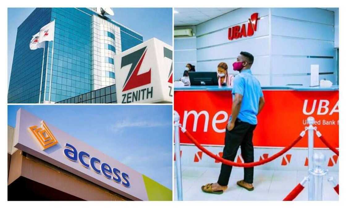 UBA, Zenith Bank, Access Bank, GTCo