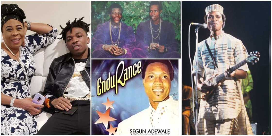 Meet Segun Adewale, Mayorkun's Uncle Who is Also a Musician and Once Had a Group with Shina Peters Meet Segun Adewale, Mayorkun's Uncle Who is Also a Musician and Once Had a Group with Shina Peters