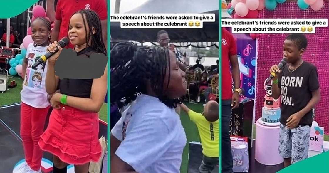 Nigerian pupils speak about classmates on birthday Nigerian pupils speak about classmates on birthday