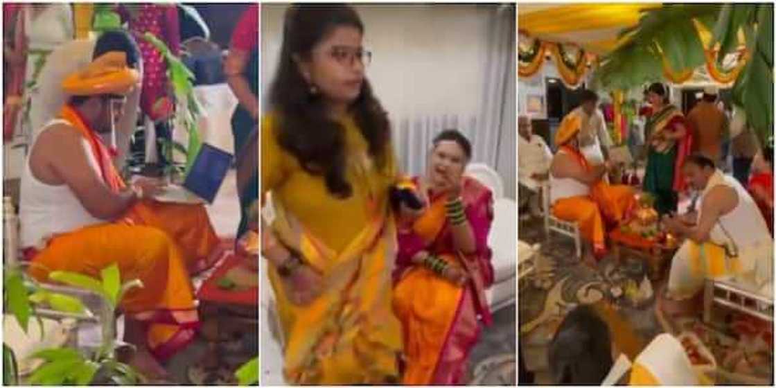 Ango dake aiki kan an'ura mai kwakwalwa yayin bikinsa ya janyo cece-kuce Ango dake aiki kan an'ura mai kwakwalwa yayin bikinsa ya janyo cece-kuce