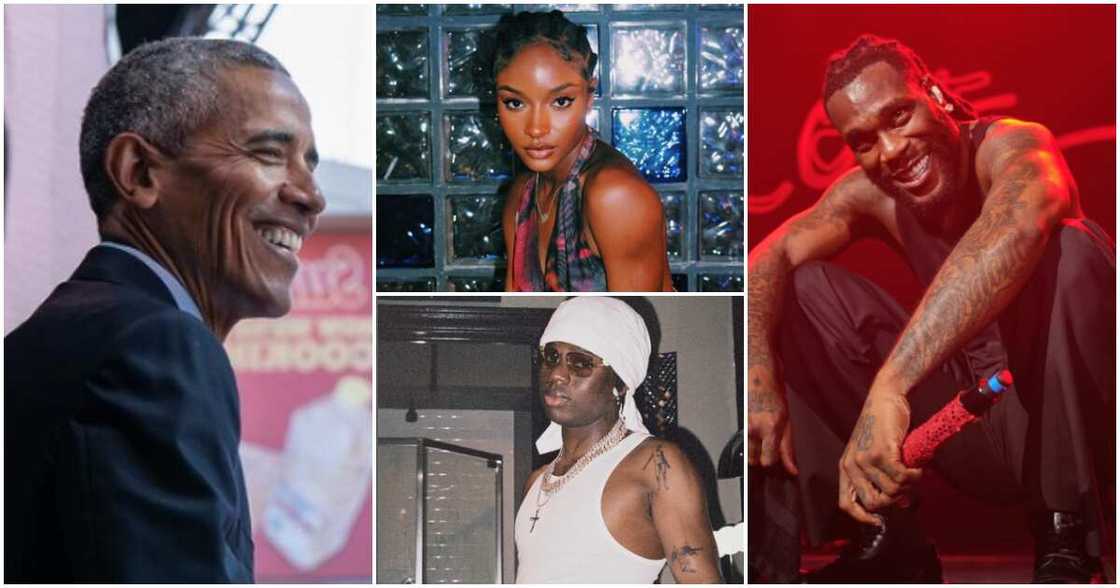 Nigerian musicians on Obama's favorite songs list for 2022 Nigerian musicians on Obama's favorite songs list for 2022