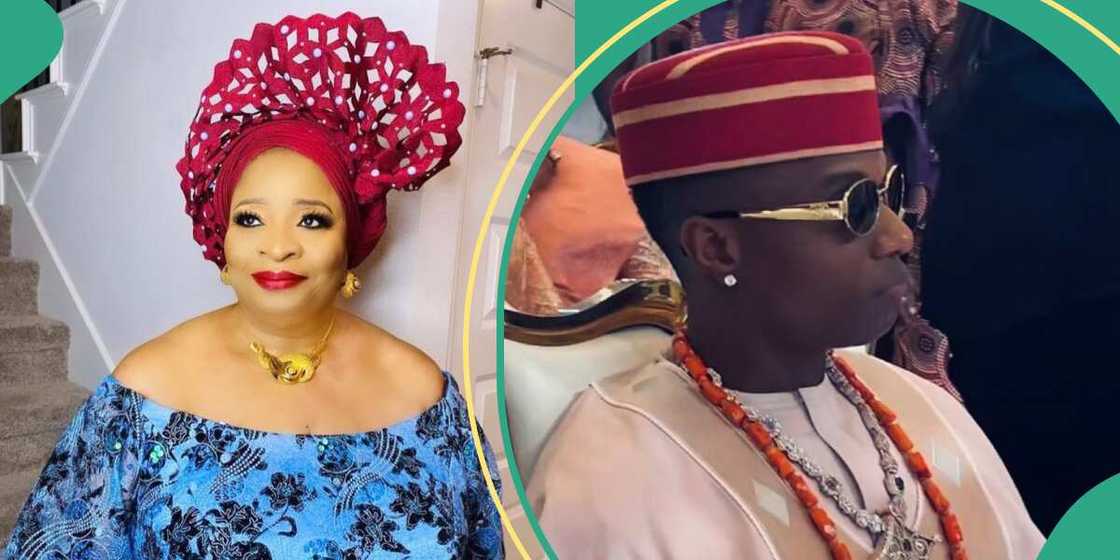 Clips from Wizkid's mum's burial