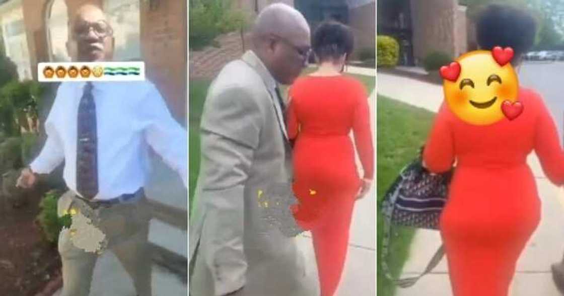Woman trails husband to side chick's house Woman trails husband to side chick's house