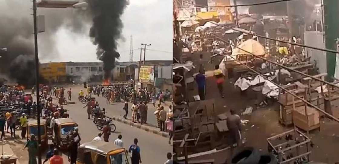 Ma'aikatan gidan yari da 'yan acaba sun bawa hammata iska a Ibadan