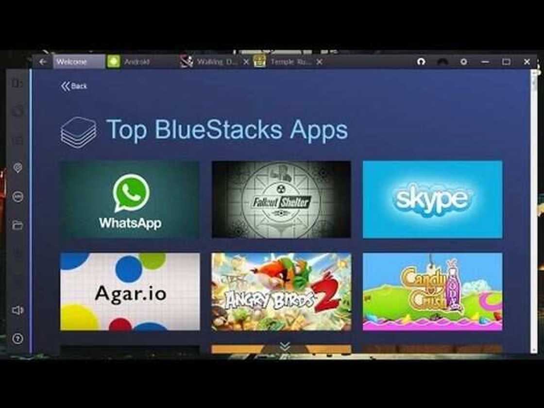 Bluestacks emulator and how to install WhatsApp on PC with its help