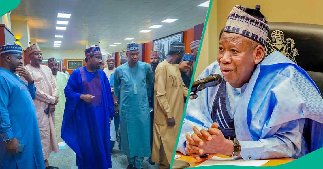 Barau da Ganduje sun dura a Madinah domin jana'izar Dantata Barau da Ganduje sun dura a Madinah domin jana'izar Dantata