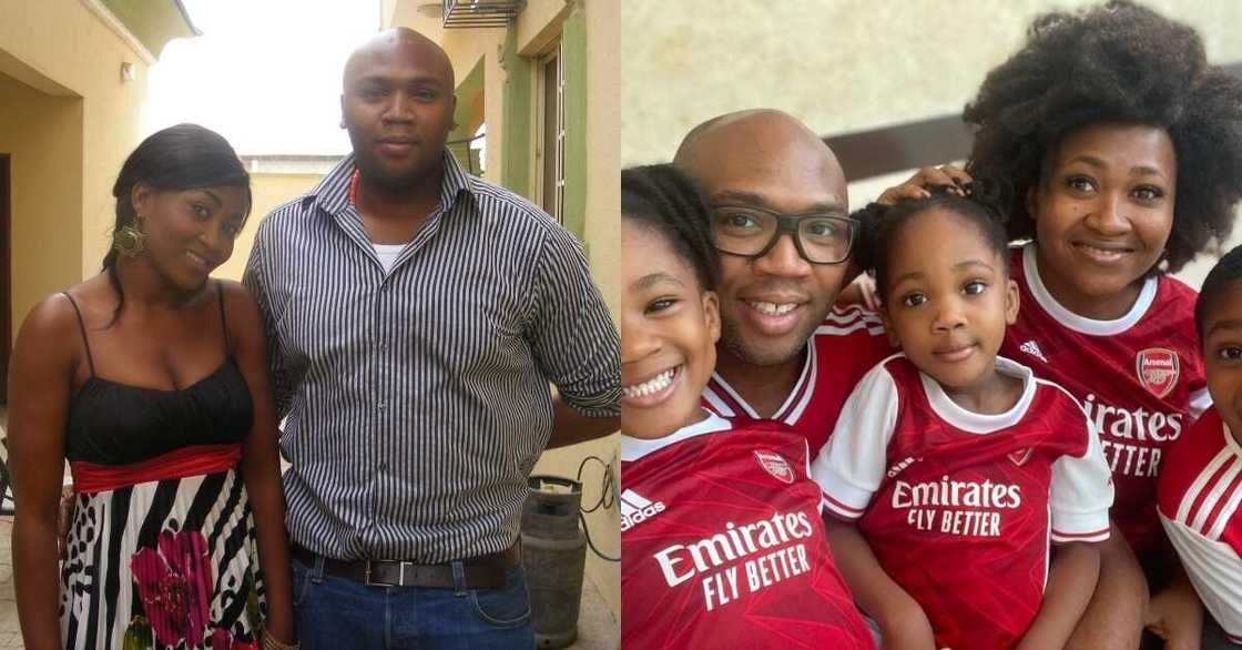 The day we met & 10 years later - Beautiful couple melts hearts with photos The day we met & 10 years later - Beautiful couple melts hearts with photos