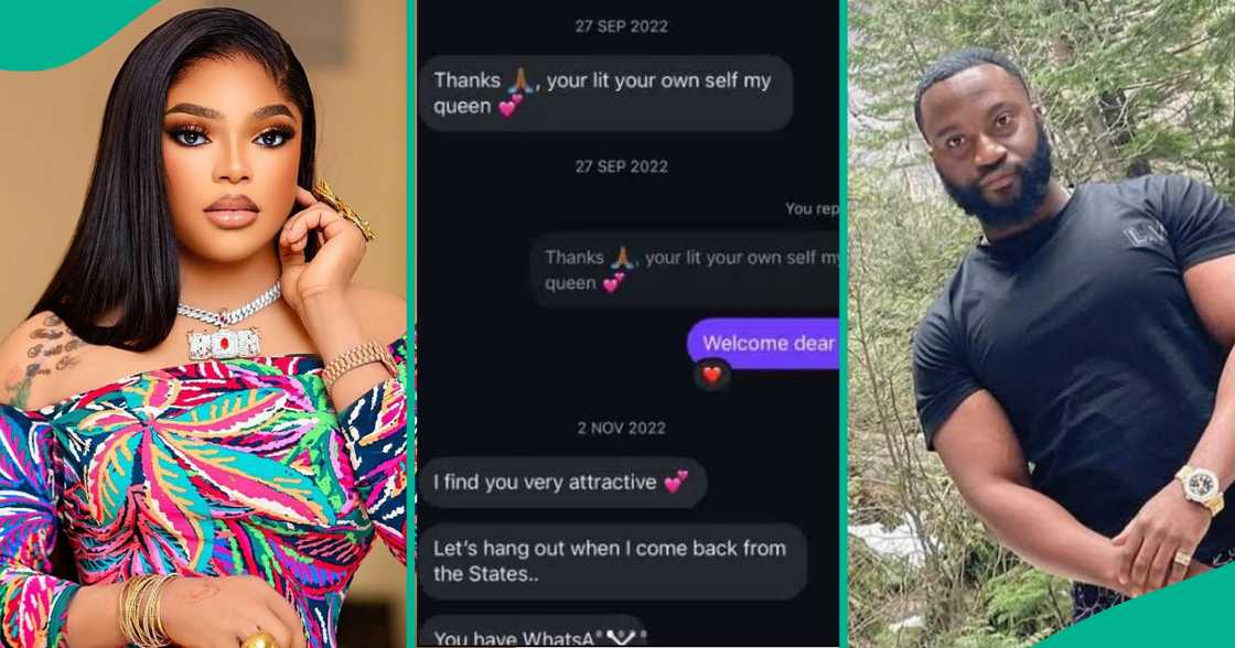 Bobrisky exposes man who duped him of $990, shares chat. Bobrisky exposes man who duped him of $990, shares chat.