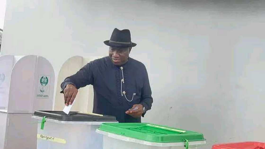 Goodluck Jonathan.