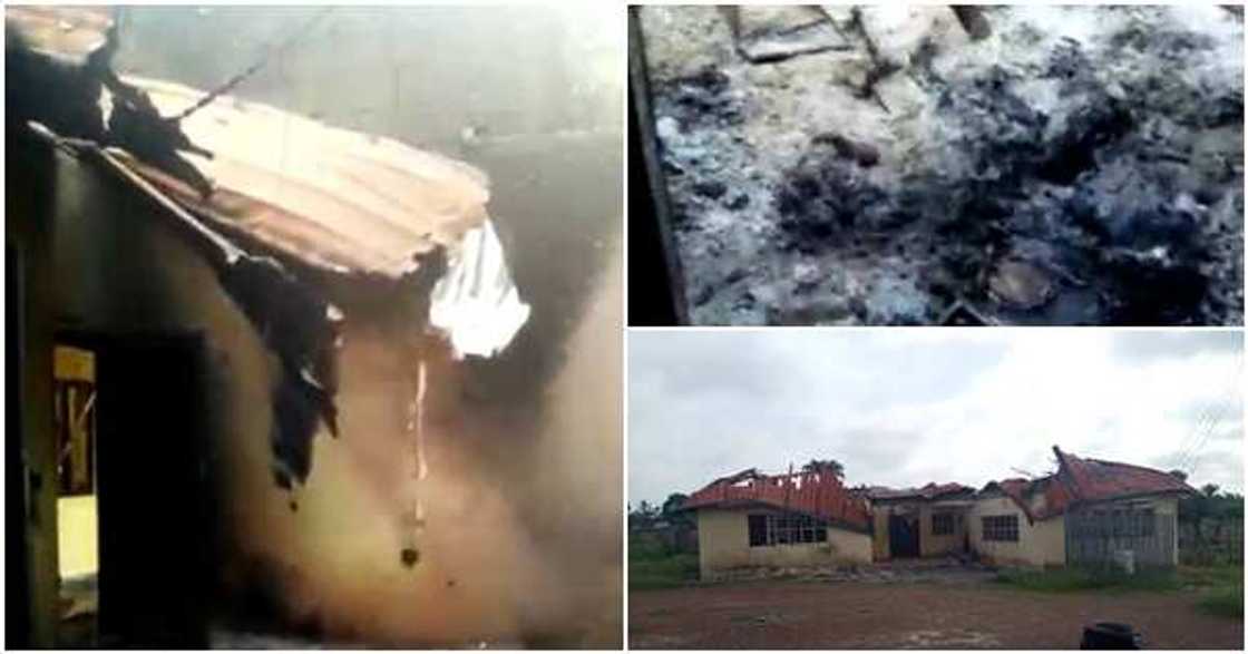 Breaking: Attackers set ablaze two INEC offices in Ebonyi Breaking: Attackers set ablaze two INEC offices in Ebonyi