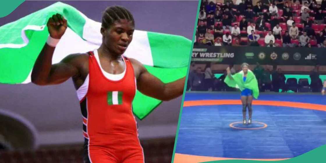 Nigerian Army, Corporal Reuben Hannah, World Wrestling Championship