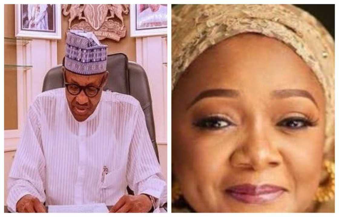 Buhari ya saba dokar Hukumar NAPTIP wajen nada Imaan Sulaiman-Ibrahim Buhari ya saba dokar Hukumar NAPTIP wajen nada Imaan Sulaiman-Ibrahim