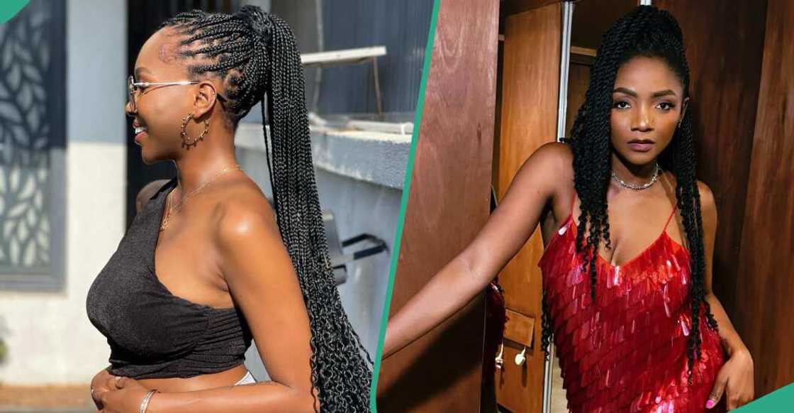 Vee and Simi slay in braids Vee and Simi slay in braids
