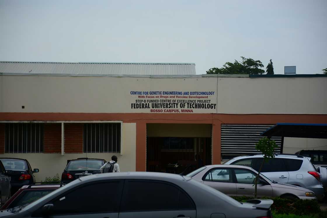 The entrance of the Centre for Genetic Engineering and Biotechnology The entrance of the Centre for Genetic Engineering and Biotechnology