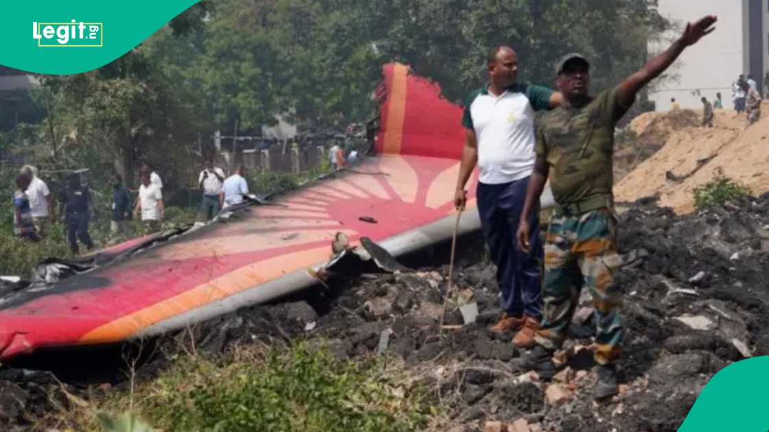 Images from Air India plane crash site. Images from Air India plane crash site.