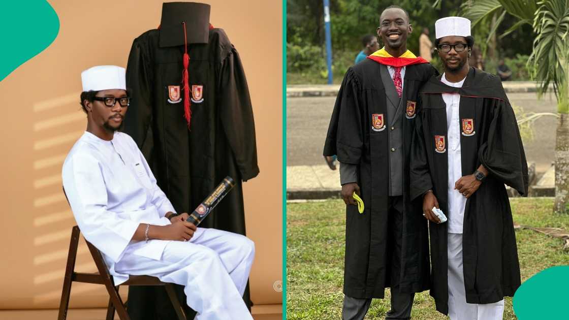 Man graduates after writing UTME and getting rejected by 6 university in Nigeria. Man graduates after writing UTME and getting rejected by 6 university in Nigeria.