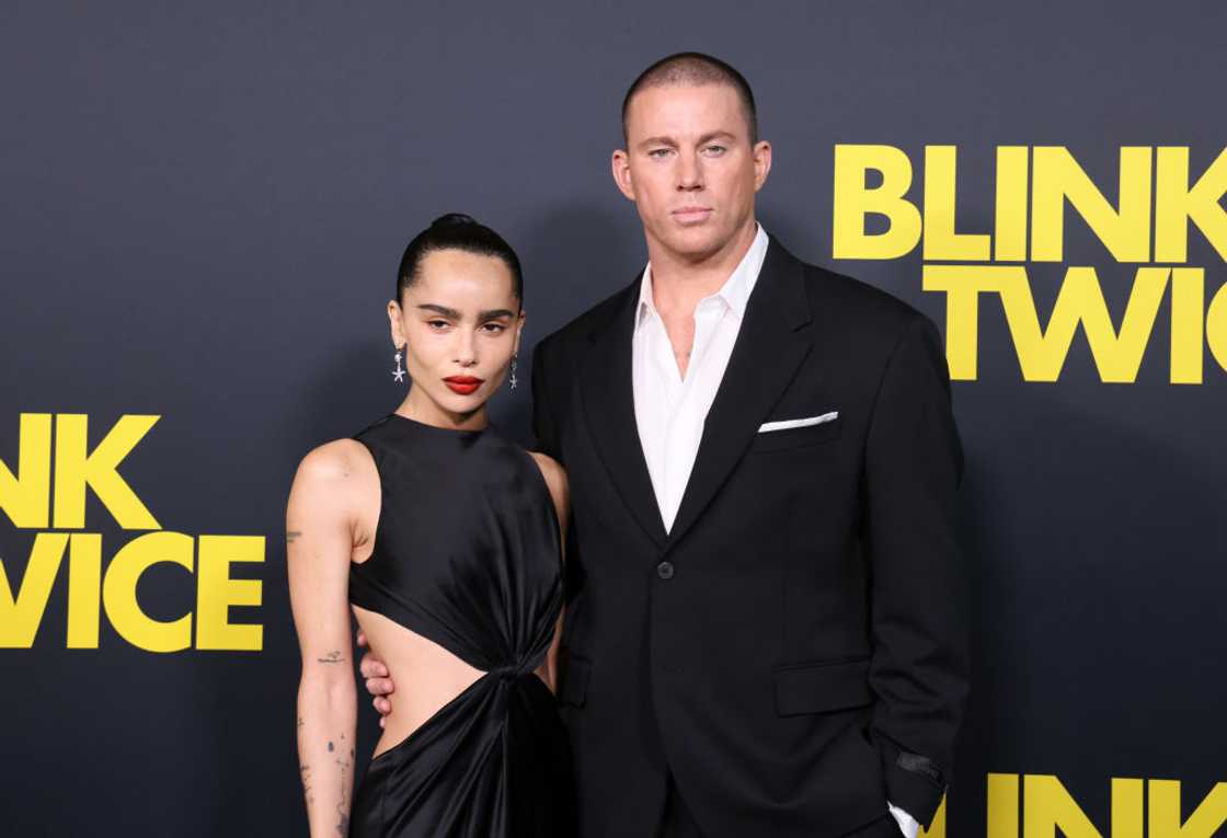 Zoë Kravitz and Channing Tatum in Los Angeles, California. Zoë Kravitz and Channing Tatum in Los Angeles, California.
