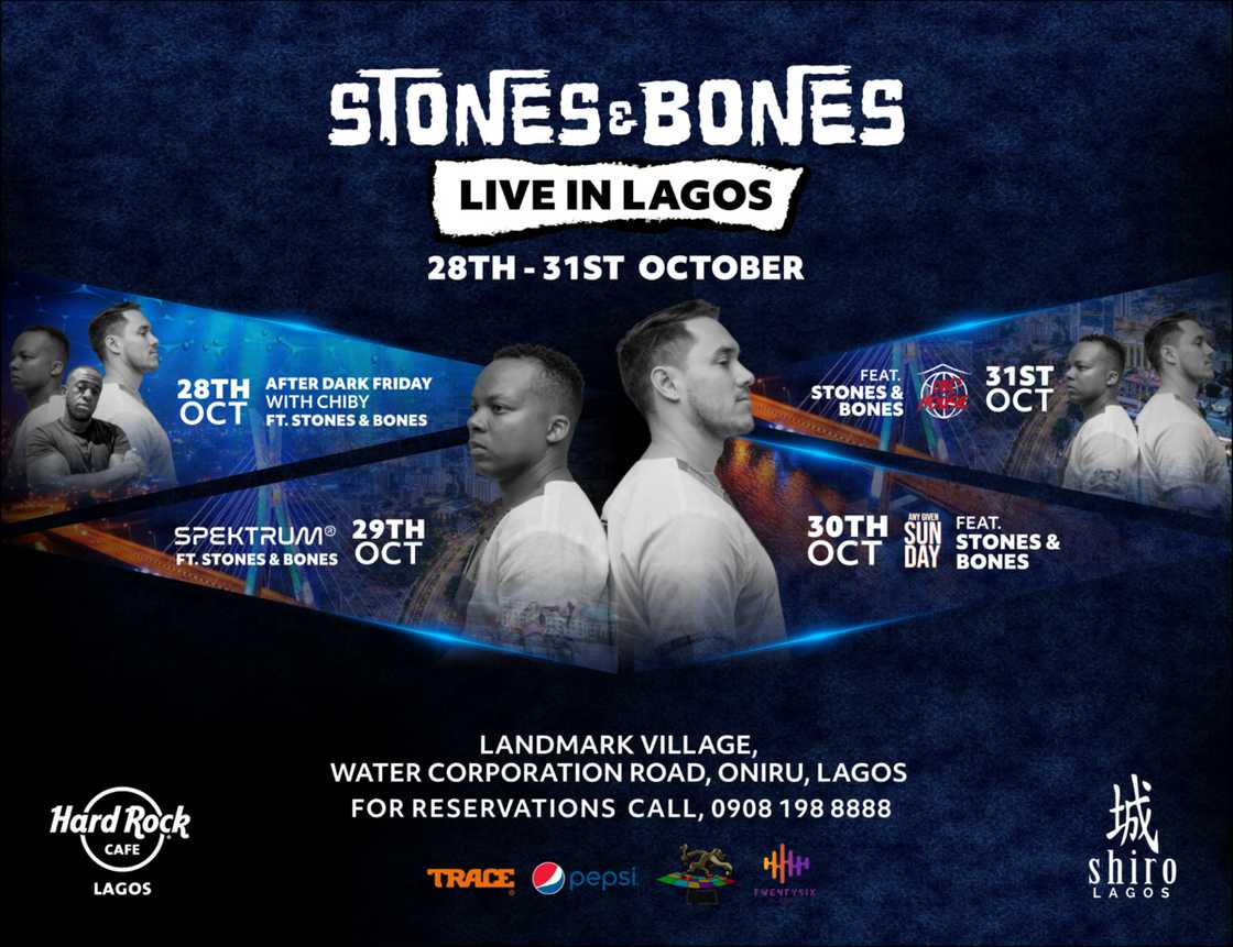 Stones & Bones: Pepsi Collaborates With Hard Rock Cafe to Bring Premium Musical Entertainment To Lagos Stones & Bones: Pepsi Collaborates With Hard Rock Cafe to Bring Premium Musical Entertainment To Lagos