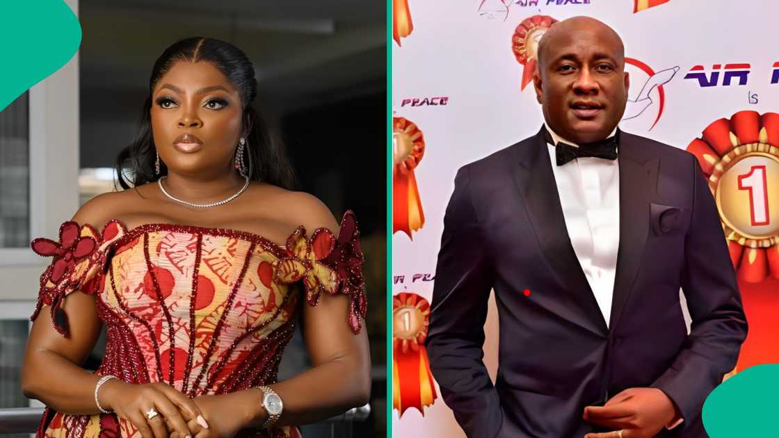 Funke Akindele calls out Air peace, shares video of pathetic situation