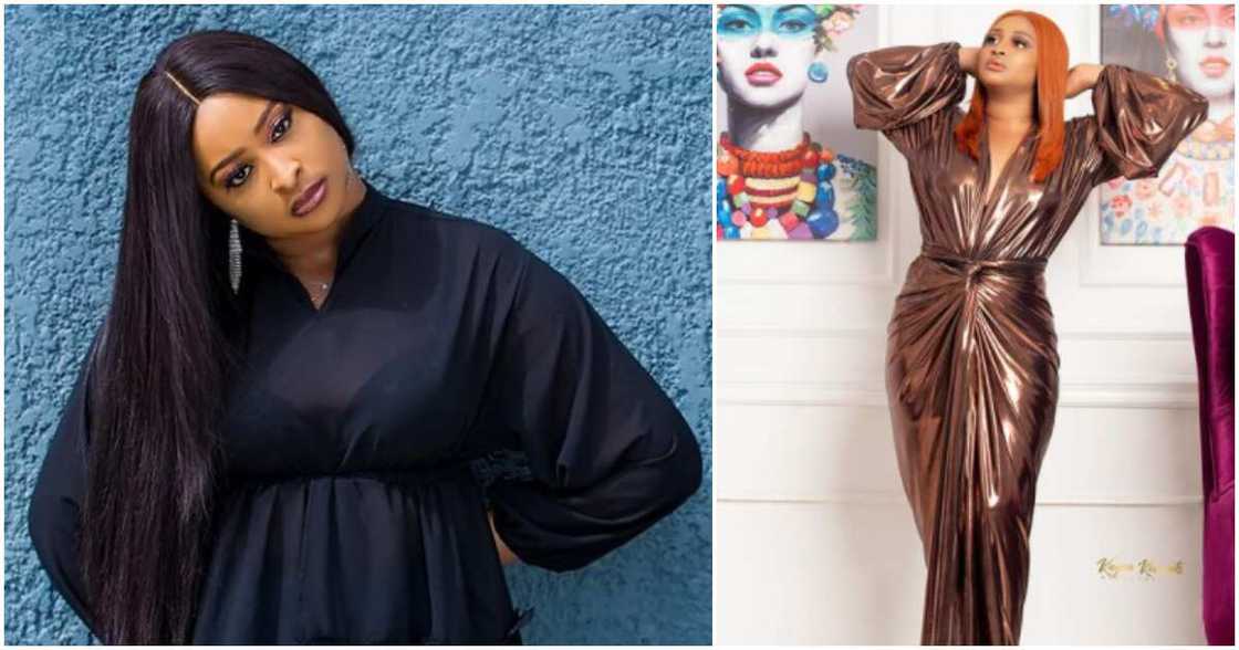 Etinosa reacts as brand discloses the price of her dress Etinosa reacts as brand discloses the price of her dress