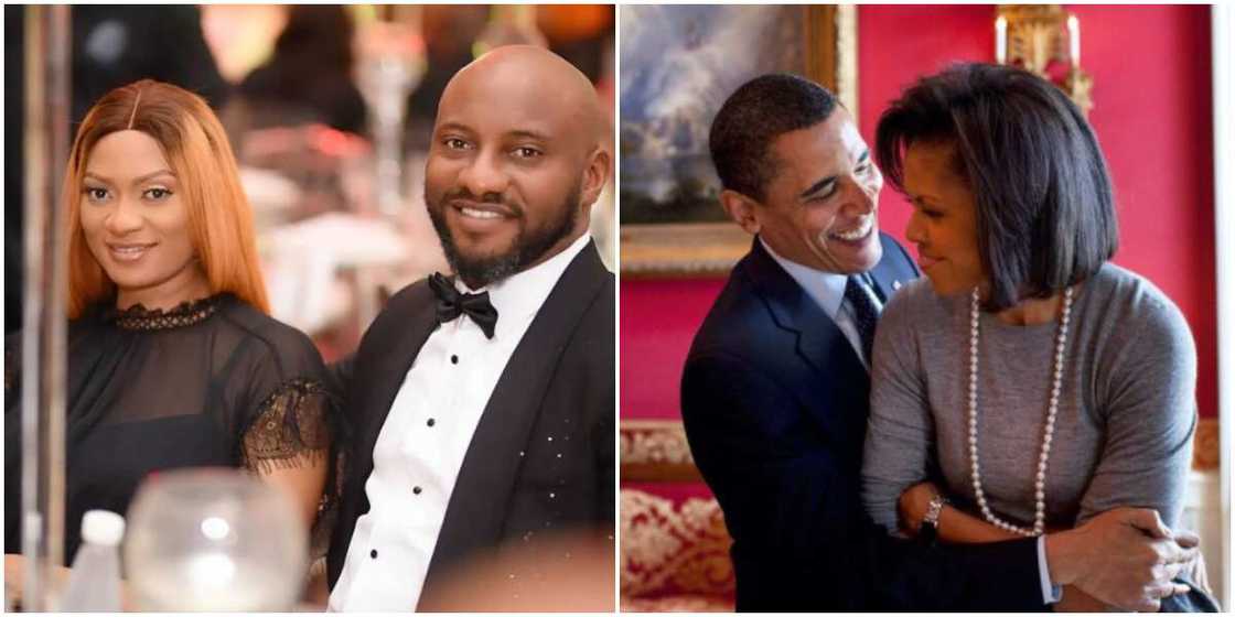 Obama and Edochie Obama and Edochie