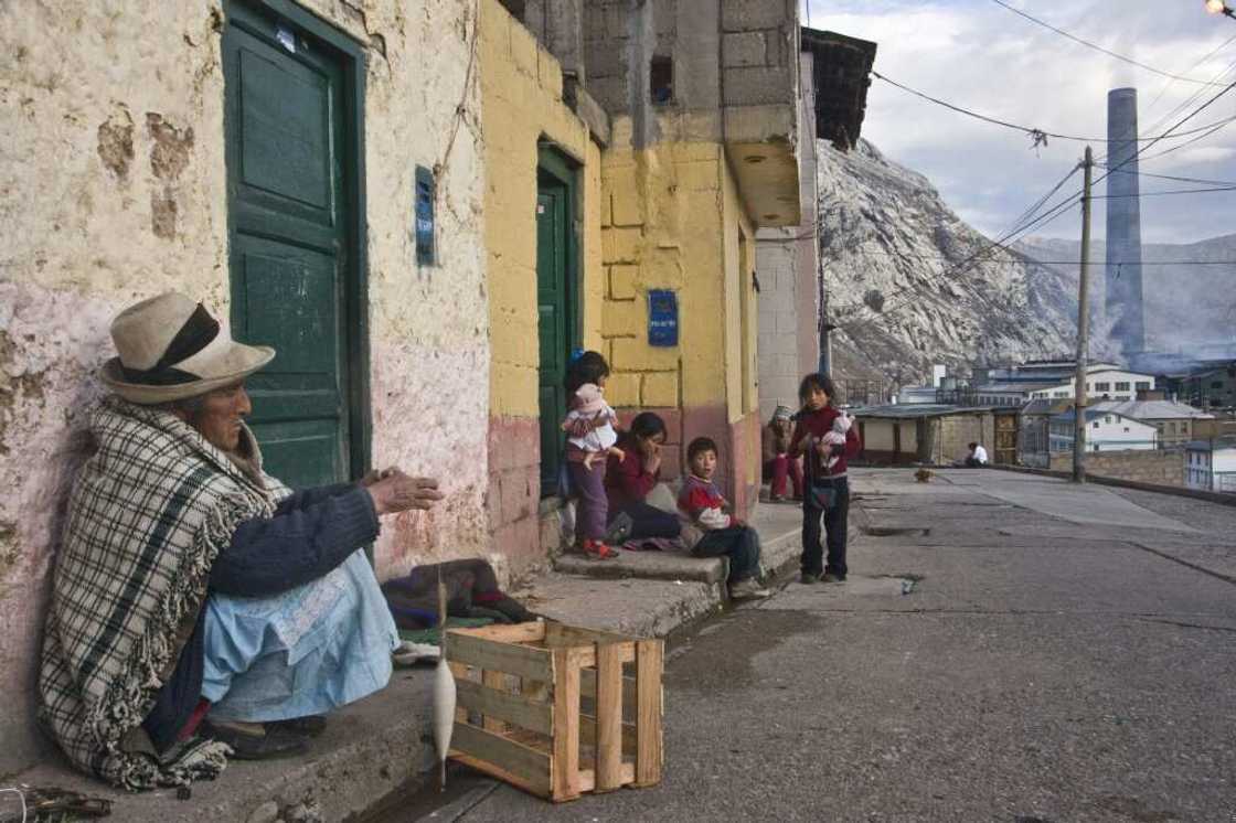 La Oroya, a town of 30,000 some 185 kilometers (115 miles) east of Lima, is considered one of the world's most polluted cities La Oroya, a town of 30,000 some 185 kilometers (115 miles) east of Lima, is considered one of the world's most polluted cities