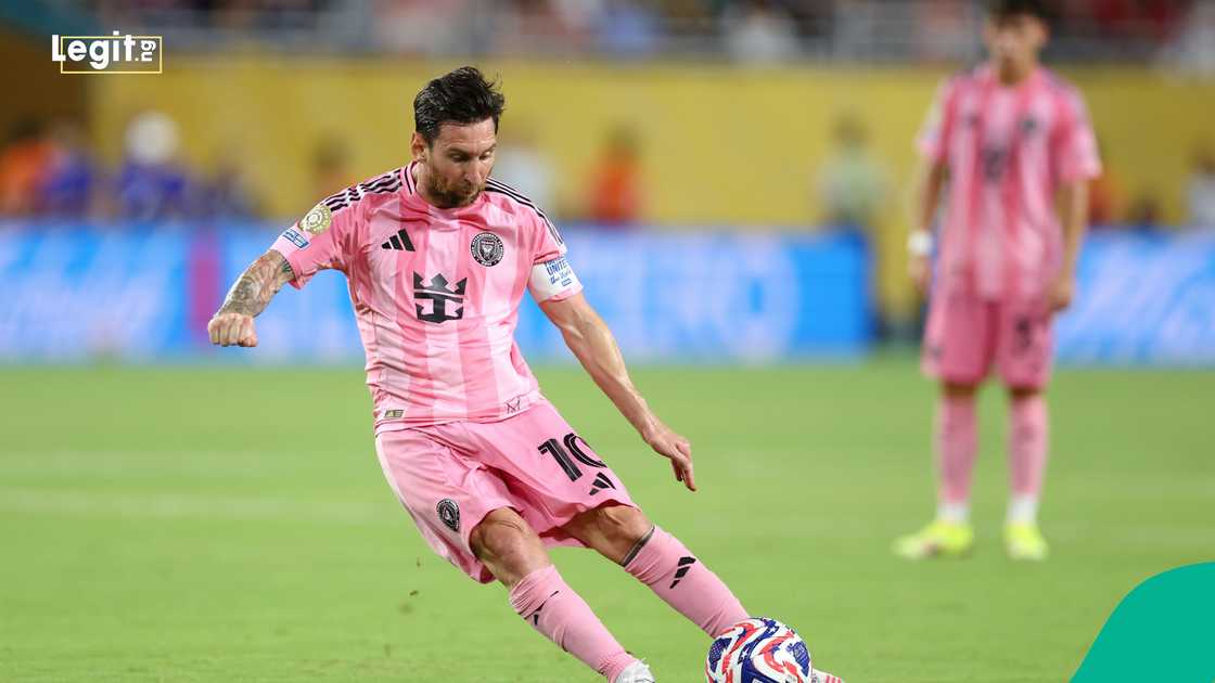 Lionel Messi, Inter Miami, Al Ahly, Miami, Florida. Lionel Messi, Inter Miami, Al Ahly, Miami, Florida.