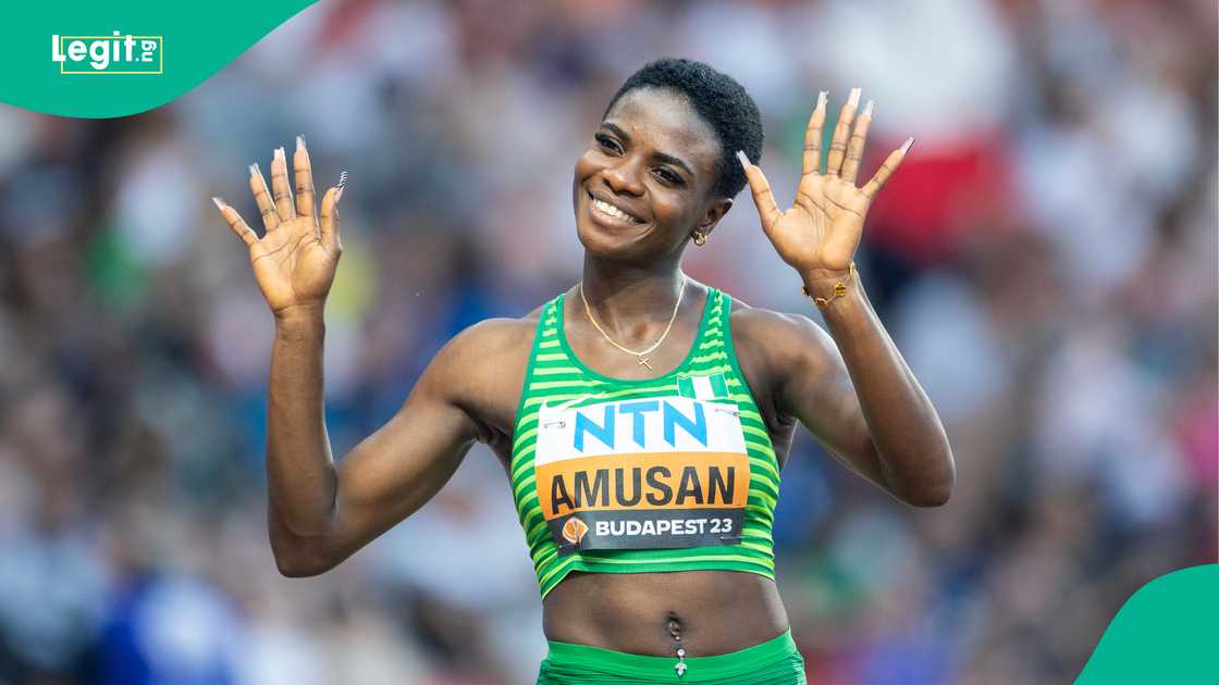 Tobi Amusan is the world record holder in the Women's 100mH Tobi Amusan is the world record holder in the Women's 100mH