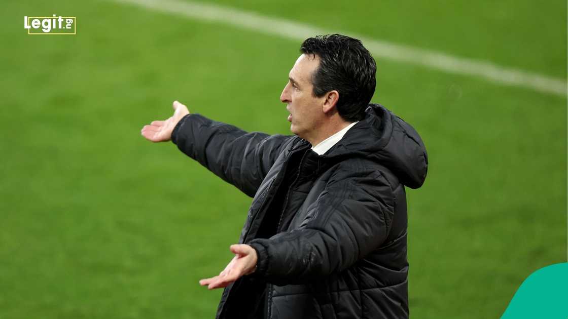 Unai Emery, 2024/25 Premier League, Aston Villa, Wolverhampton Wanderers, Villa Park, Birmingham, England.