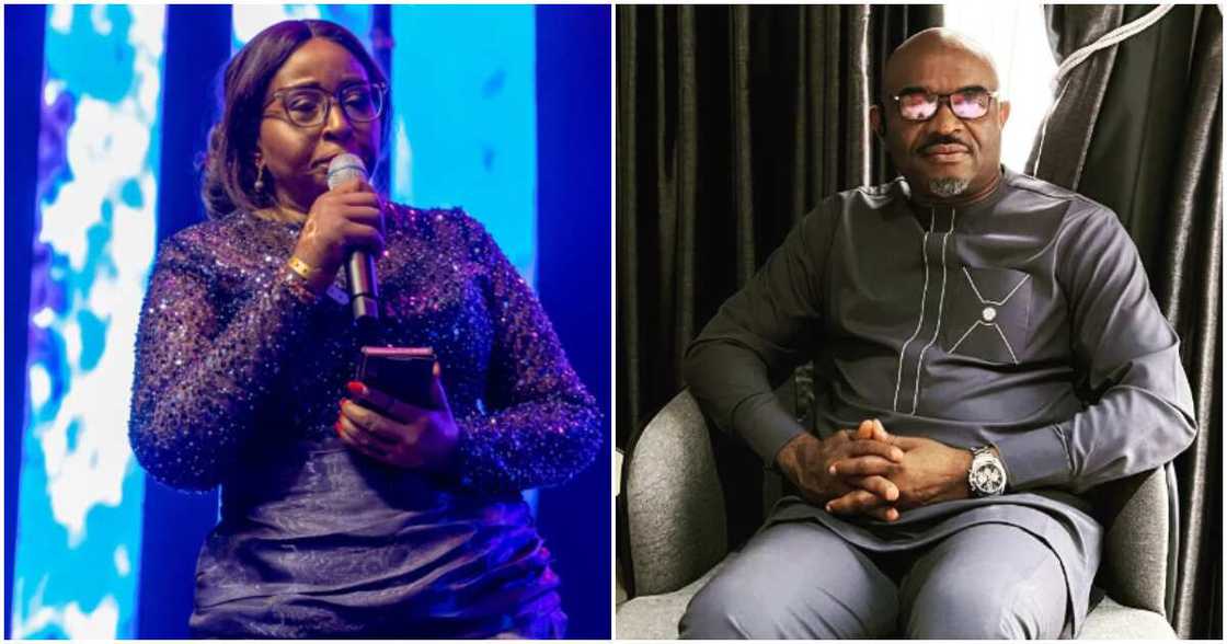 Photos of Peace Anyiam-Osigwe and AGN president Emeka Rollas Photos of Peace Anyiam-Osigwe and AGN president Emeka Rollas